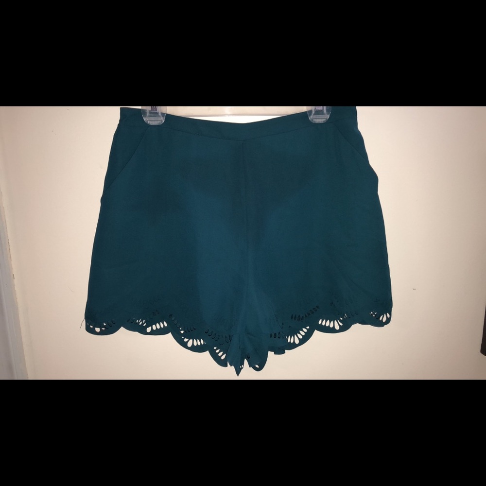 Torquoise shorts